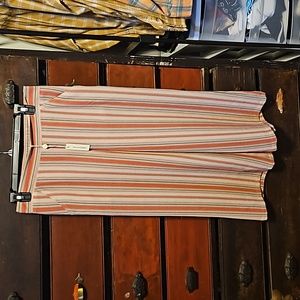 Nwt max studio wide leg crop pants